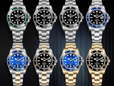 rolex submariner family|rolex submariner all models.